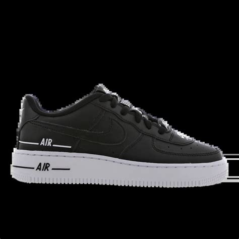 nike air force basisschool schoenen|Nike Kids Air Force 1 Gs Low Black Black Black Shoes grade.